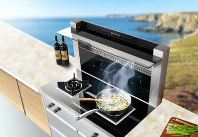 迪博尼自動(dòng)清洗一體集成灶,下排式煙灶消套裝,CXW-218-T1脈沖環(huán)保灶 - 秀給網(wǎng)